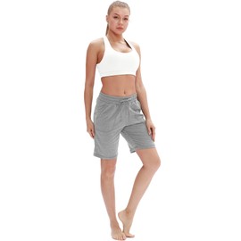 icyzone Sports Bra Women's Without Underwire Bustier Racerback Yoga Bra with Removable Padded - off white, size: s