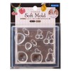 Padico Soft Mold 404118 UV Resin Mold, Fruit