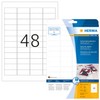 HERMA 4232 Sicherheitsetiketten gegen Manipulation, 25 Blatt, 45,7 x 21,2