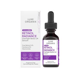 Luxe Organix Clinical Pro Retinol Radiance Overnight Lift Serum, 30ml