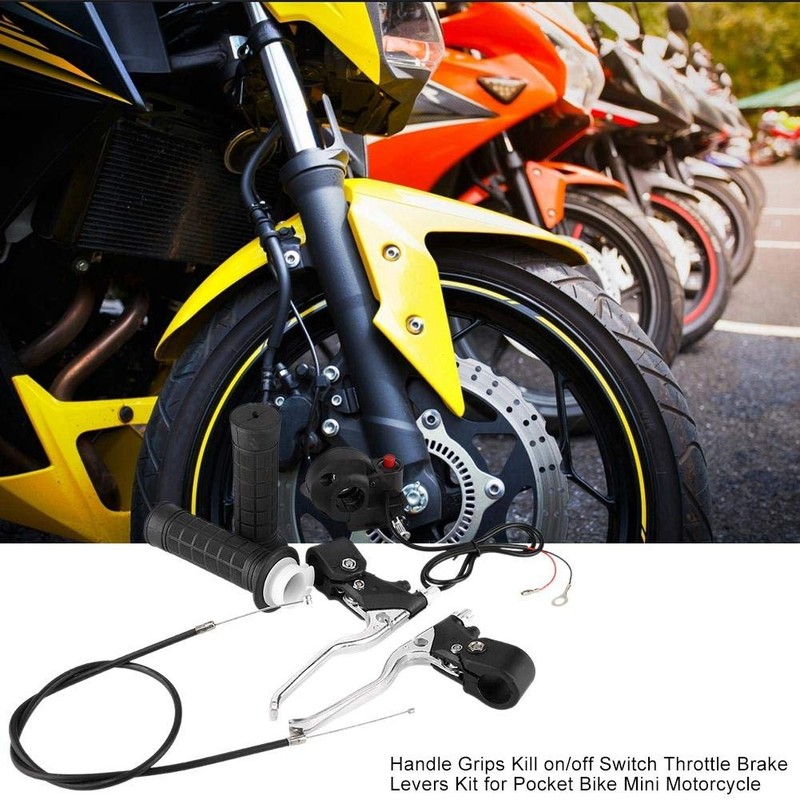 for Honda ct70 Senyar Brake Levers Kit,Handle Grips Kill on/Off