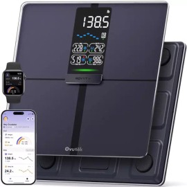 OVUTEK 체중 체질량지수 BMI 체지방 근육량을 위한 Outek 전문 스마트 저울 높은 정확도의 체성분 측정기 피트니스 Outek Professional Smart Scale for Body Weight, BMI, Body Fat, and Muscle Mass with High Accuracy Body Composition Analyzer for Fitness