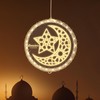 ALIBBON 3D Ramadan Kareem Lights Moon Star LED Lights Eid