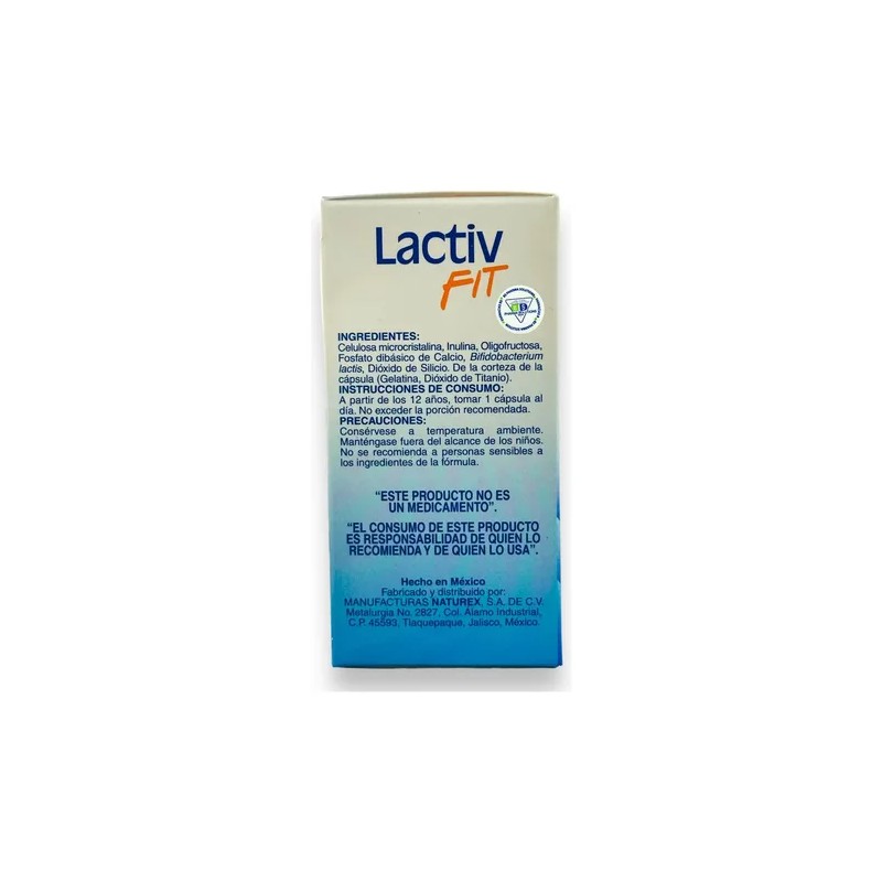 Lactiv Fit Bifidobacterium Lactis C/15 Caps Naturex