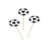 Folat 26224 Fußball Partypicker-20 Stück, Mehrfarbig