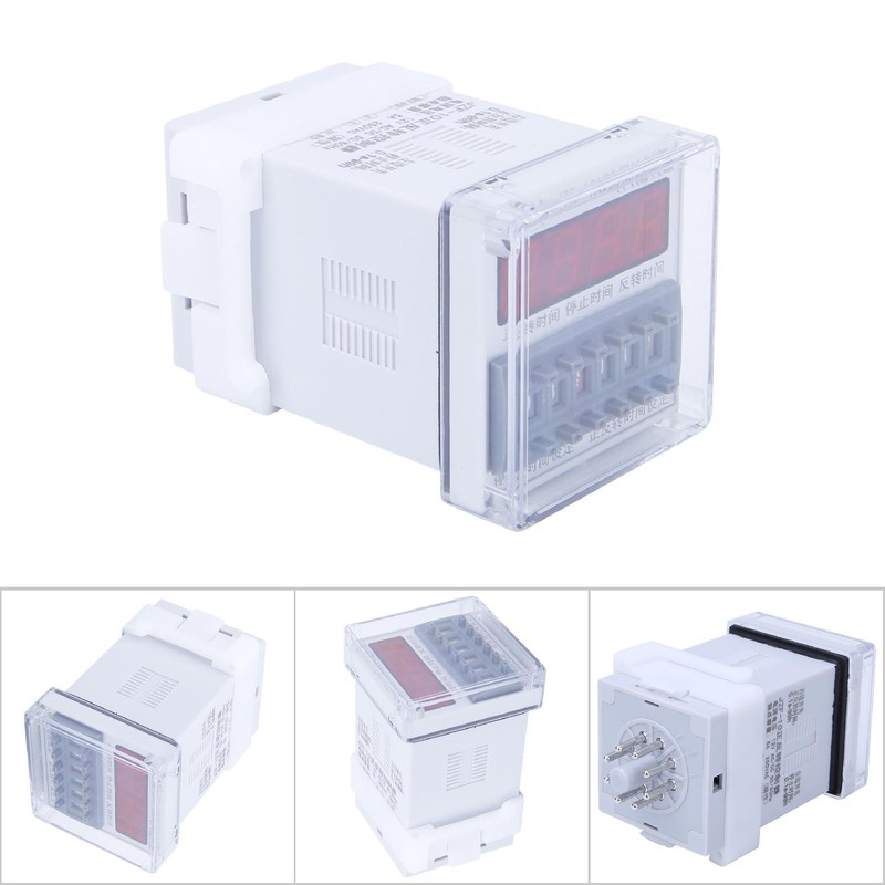 BERM JZF-10A LCD Time Relay Motor CW/CCW Controller Timing Switch