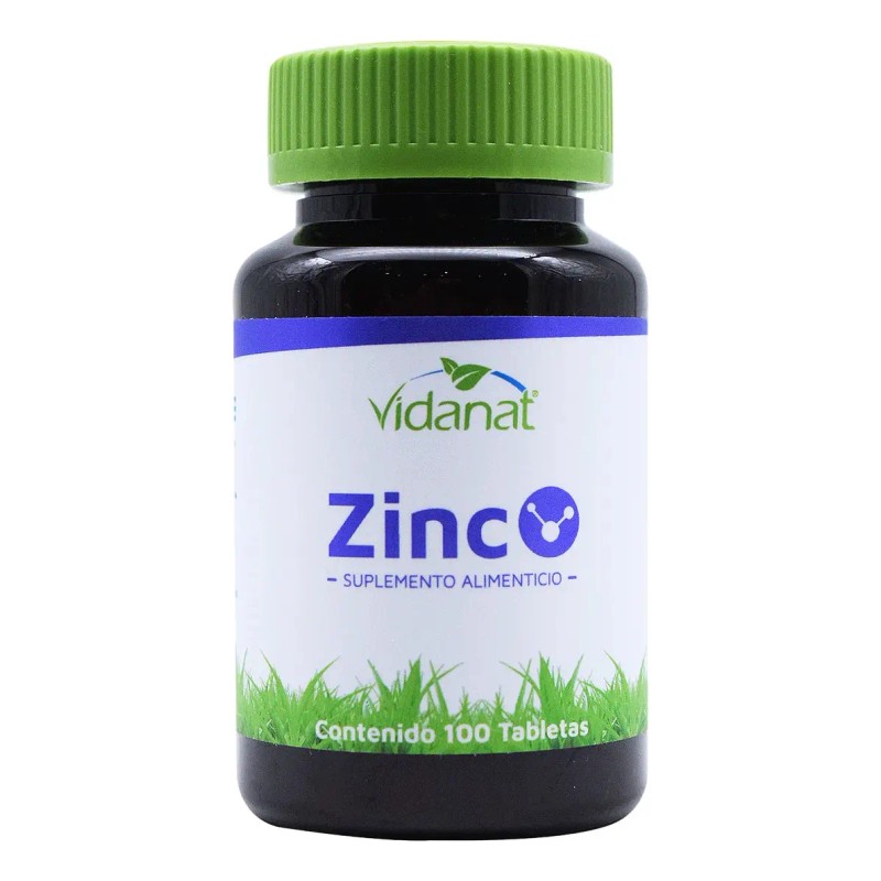 Vidanat Zinc 100 Tabletas Sabor