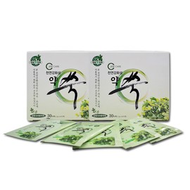 KOREAC_Mugwort Tea Bag 1g*60ea (60g) / Sitting Bath Blood Circulation Maternity Hemorrhoids