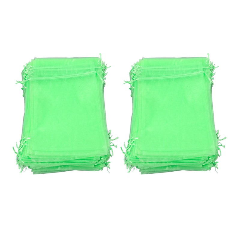 100PCS Fruit Protection Netting Bag Reusable Garden Mesh Barrier Bag
