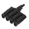 1 Pair T H Branch 4 to 1 Solar Connectors
