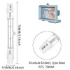 EKSAVE EKSAVE R7s Halogen Leuchtmittel 78mm 160W 230V Dimmbar Halogenstab 2700K Warmwei? 2450LM (4 Stck)