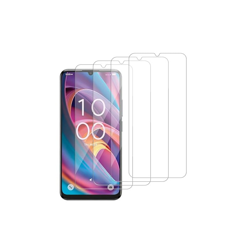 iCsapr 4 Pack Glass Screen Protector Compatible for TCL K32