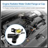 HEROFFIX Engine Radiator Filler Neck with Fully Sealed Cap Replacement