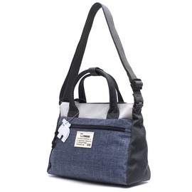 Moz Casual Bag Combi-ZZEI Series, multicolor (gray / navy), Free size