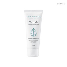 The Harnai Skin Soothing Moisturizing Cicade Cream 100ml x 1 / 더하르나이 피부진정 수분공급 시카이드 크림 100ml 1개