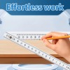 Folding Rule 2m with Angle Scale ，Foldable Meter Stick, Large