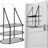 Threehoney 2 Pcs 3 Tier Sweater Drying Rack Flat Over