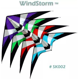 G&Z High Performance Dual Control Stunt Kite with Carry Case (3 Colors Available)
