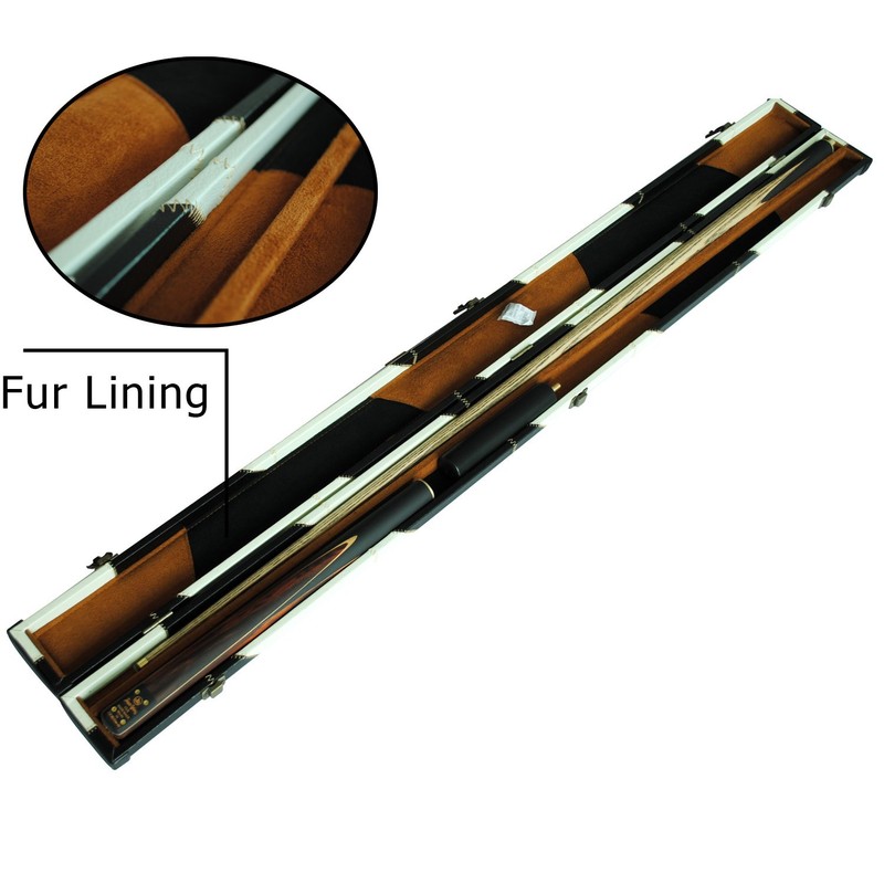 Jian Ying 57" 3/4 Jointed Billiard/Pool/Snooker Cue Set Ebony Butt