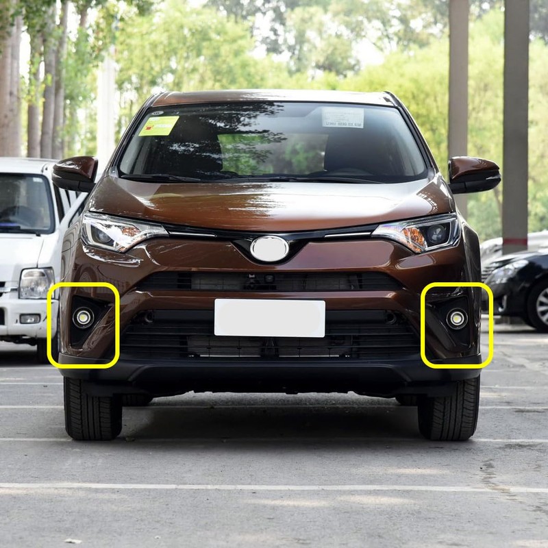 KITOCARTOP LED Fog Lights Fit for 2016-2018 Toyota RAV4 DRL