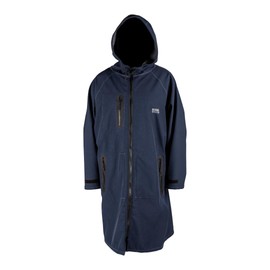 Ronix Head Honcho Poncho - Wet/Dry Zip Up - Navy Blue/Grey - L/XL