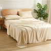 SLEEP ZONE Bedding Sheet Set for Full Size, 4 Pieces