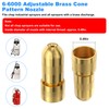 6-6000 Brass Sprayer Cone Nozzle For Cha-p Industrial Sprayers 1941,1831,1480,1449,21250XP,21240XP,97700N,97600N-
