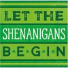 Shenanigans St. Patrick's Day Beverage Napkins, 48 Count