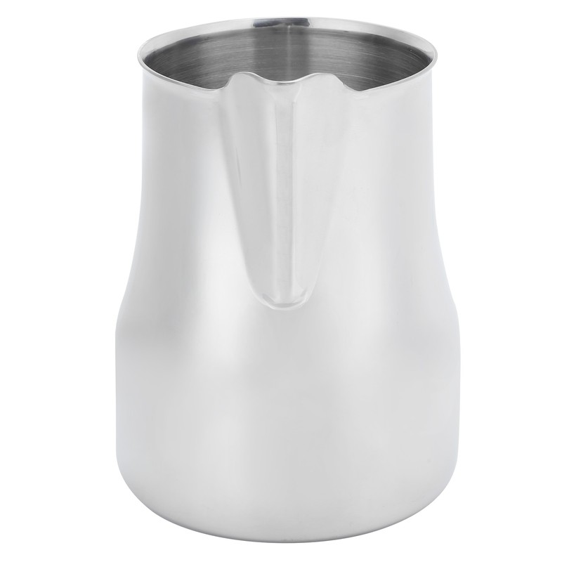 Stainless Steel Pointed Mouth Coffee Milk Frothing Cup Coffee Jug