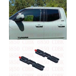 TOYOTA Blackout Door Tundra SR5 Rear Emblem Badge 2022 2023 2024 Tundra Overlay