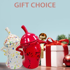 podafu Canister With Attitude,Large Capacity Cute Sassy Storage Canister Jar With Lid Sassy Fun storage jars Seals well and comes with a nice spoon Perfect for Coffee Tea sugar and spice storage jars