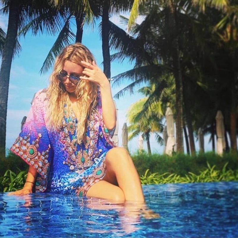 BORA BORA Short Kaftan - Size: XL