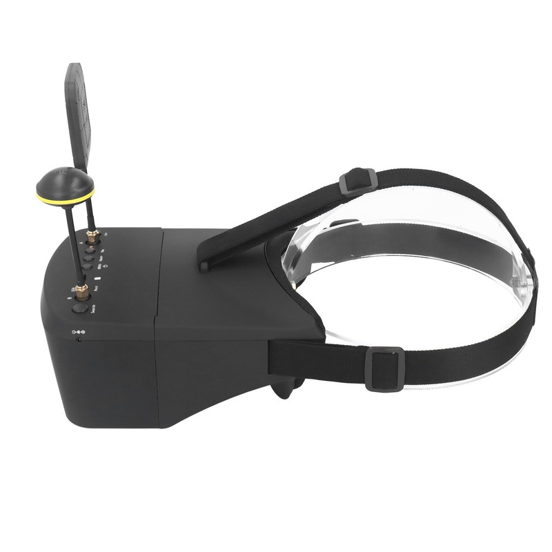 EV800D FPV Goggles with DVR 40CH 5 Inch 800x480 Resolution