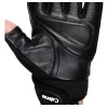 Guantes Cabra Gym Aerofit Negro Mujer Piel