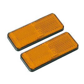Lampa 20541 Euro-Norm, Catarifrangenti rettangolari - 90x35 mm - Arancio