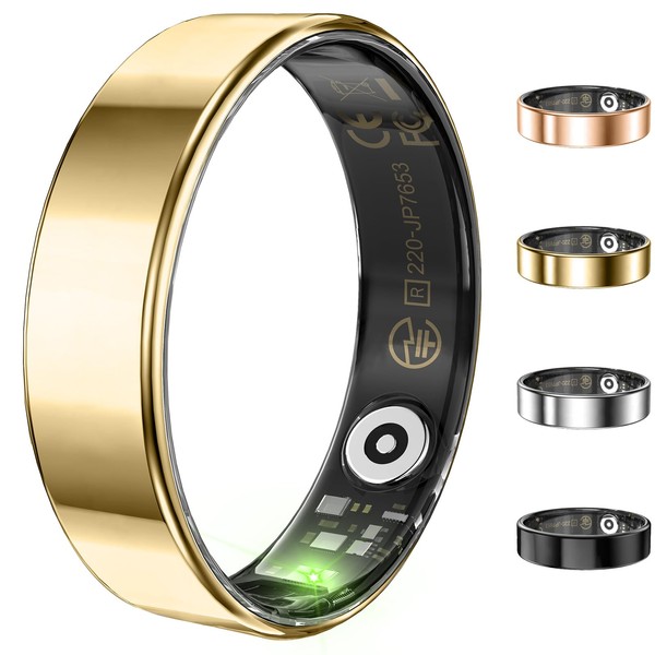 Fitness Tracker, Ultra-thin Smart Ring for Women Men,Health Activity Trackers,Fitness