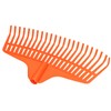 KOTARBAU® Fan broom, 23 teeth made of plastic with aluminium