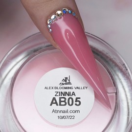 ALEX Blooming Valley Nude Acrylic Powder Set â€“ 18 Colors for Nails | Professional Nude Tones for Nail Art, Dipping, 3D, and Acrylic Application (AB05 - ZINNIA, 2 OZ)