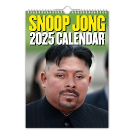 The Calendar King // Snoop Jong - 2025 Wall Calendar (Full Colour, A4 Size)