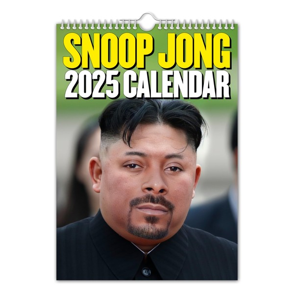 The Calendar King // Snoop Jong - 2025 Wall Calendar