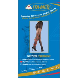 ITA-MED Queen Nude H-150 Sheer Strumpfhose Kompression, 20-22 mmHg, 2 Stück
