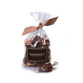 AvenueSweets - Handcrafted Individually Wrapped Soft Caramels - 8 oz Bag - Pecan