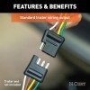 Curt For 99-04 Jeep Grand Cherokee 4 Pin Trailer Wiring