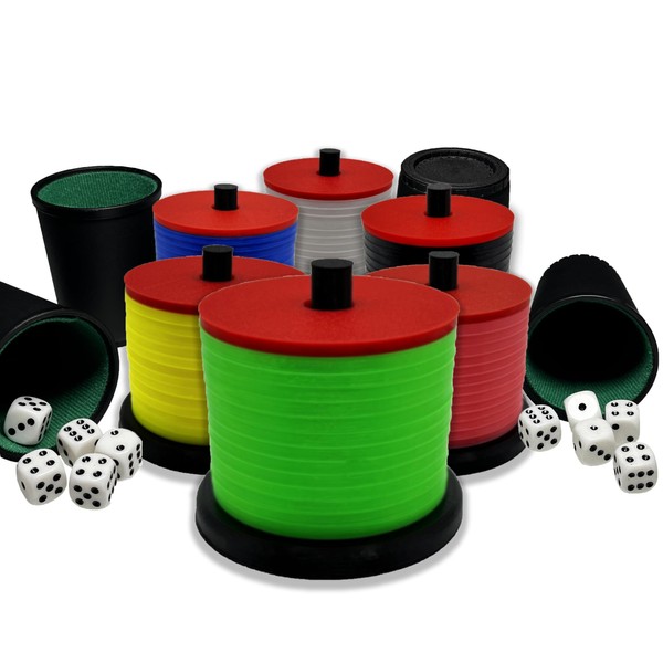 R-Satz Shop Schocken Shock Cutlery with Dice Cup - Choice