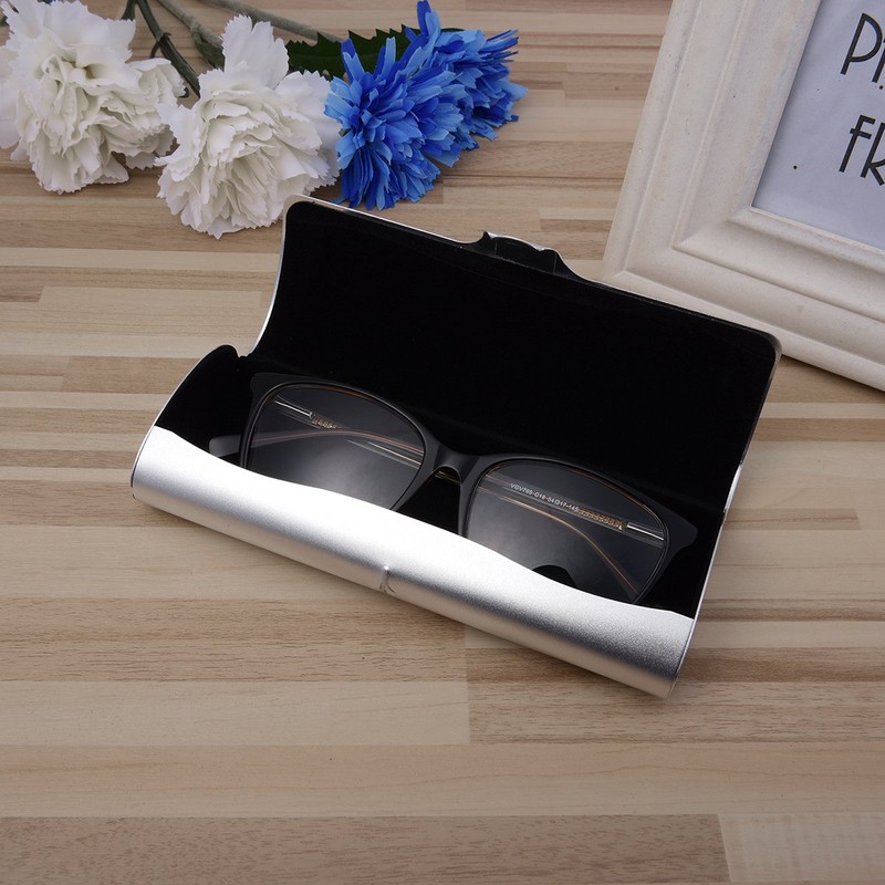 Philley Aluminum Ultra-Light Eyeglasses Case Hard Shell Nearsighted Glasses Case