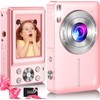 Digital Camera 2024 Newest FHD 1080P 44MP Cameras for Photography, Point and Shoot Digital Camera for Kids with 32GB Card, 16X Zoom, Anti-Shake, Compact Small Travel Camera for Girls Boys Teens Kids