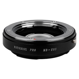 Fotodiox Lens Mount Adapter, Minolta MD, MC Rokkor to Canon EOS DSLR Camera, for Canon EOS 1D, 1DS, Mark II, III, IV, 5D, Mark II, III, 40D, 50D, 60D, 70D, Digital Rebel T2i, T3, T3i, T4i, T5i, SL1, C300, C500
