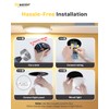Ensenior 4 Pack 6 Inch LED Recessed Light, Dimmable, 6000K