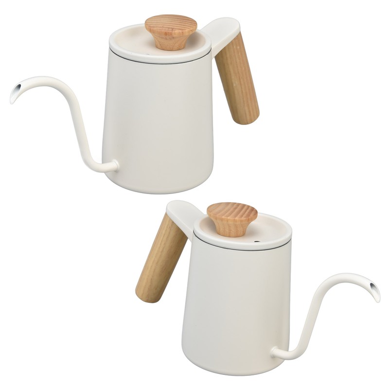 Stainless Steel Handle Drip Coffee Pot Long Gooseneck Spout Drip