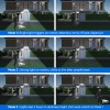Solar Wall Light Outdoor Motion Sensor LED Security Light IP65
